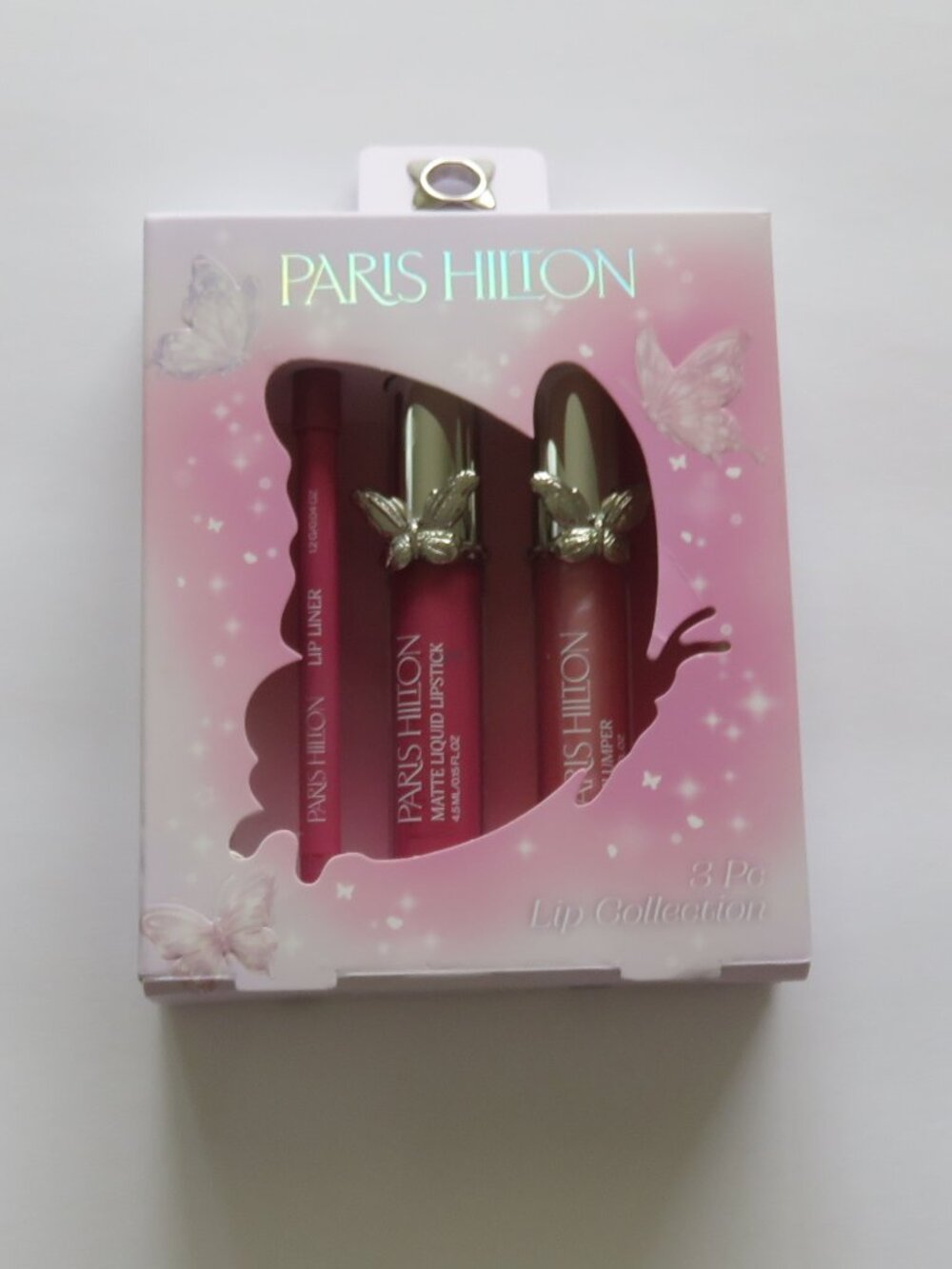 (#143) Paris Hilton 3pc Lip Collection